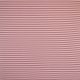 Трикотаж рибана хлопковый в туманно-розовую полоску (012362)