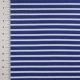 Трикотаж холодная вискоза, сине-белая полосочка (012366)