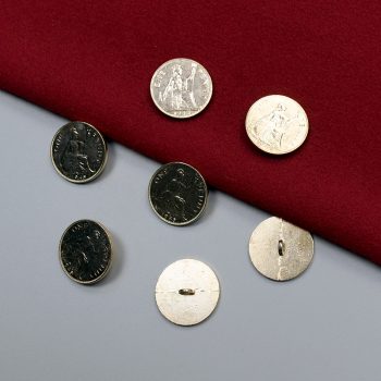 Пуговицы металлические, one penny, 25 мм (012467)