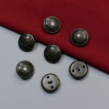 Пуговицы металлические, латунь, 25 мм (012472)
