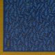 Батист шелковый купонный, рыбные косточки на сумрачно-синем (012531)