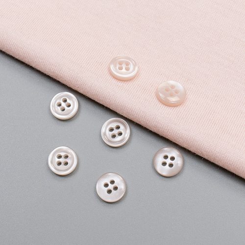 Пуговицы сорочечные, 10 мм, пыльно розовый (012562)