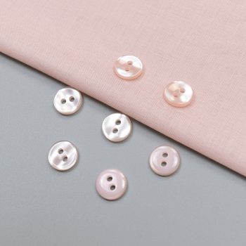 Пуговицы сорочечные, 11 мм, розовый (012563)