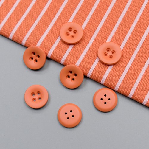 Пуговицы костюмные, 18 мм, оранжевый (012567)