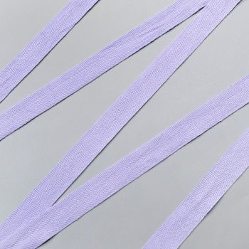 Лента киперная цветная, хлопок, 20 мм, лиловый (012700)