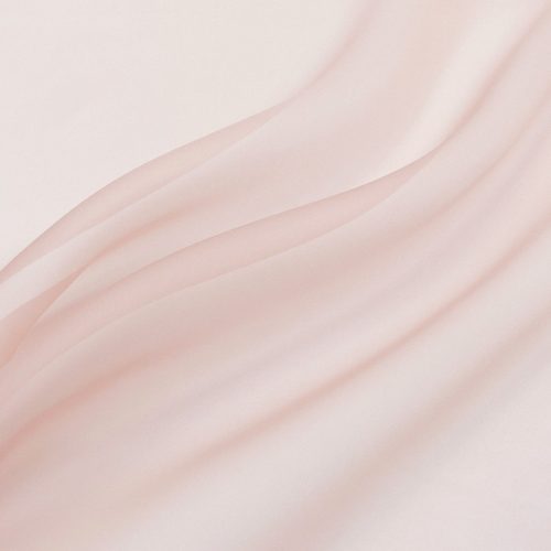 Органза шелковая, светло-розовый (012656)