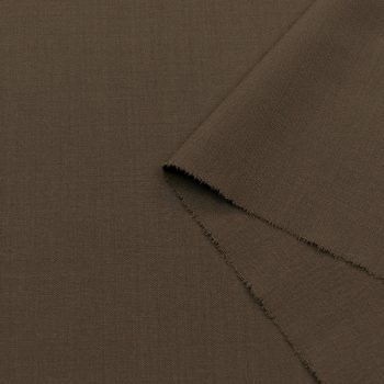 Шерсть костюмная стрейч, цвет карий (012800)