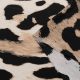 Штапель вискозный с анималистичным принтом, бежевый гепард (012839)