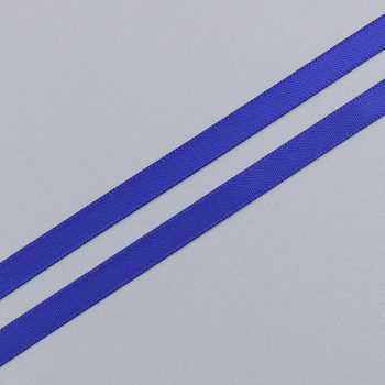 Лента атласная, кобальт - cobalt, 6 мм, Corseteria (012887)