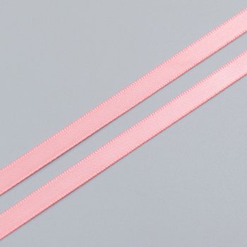 Лента атласная, светлый коралл - light coral, 6 мм, Corseteria (012889)