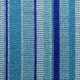 Трикотаж вязаный с люрексом, бирюзово-синие вертикали (012942)