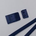 Застежка крючки и петли, 27 мм, 2 ряда, темно-синий (ARTA-F) (012956)