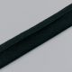 Бейка трикотажная, хлопок, 35 мм, 5м, черный (012986)