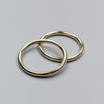 Кольцо металлическое, 30 мм, золото, ARTA-F (012997)