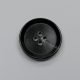Пуговицы роговые, черные, 4 отверстия (25 мм) (013005)