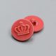 Пуговицы пластиковые, красная корона, 15 мм (013203)
