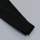 Лента репсовая хлопковая, черный, 15 мм (цвет 170) (013471)