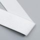 Резинка декоративная, серебристо-белый, 38 мм (013507)