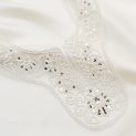 Аппликация, вышивка на сетке с пайетками, 25 на 32 см (013545)