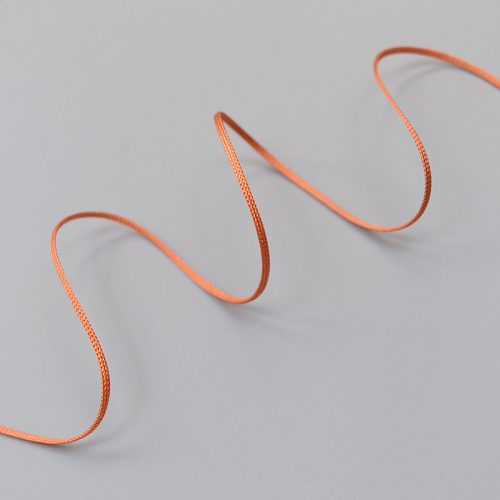 Шнур плетеный, оранжевый, 2 мм (013614)