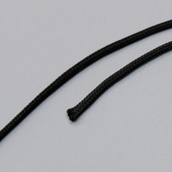 Шнур плетеный, черный, 3 мм (013615)
