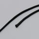 Шнур плетеный, черный, 3 мм (013615)
