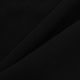 Ткань кади шелковая стабилизированная, цвет черный (013691)