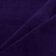 Бархат-стрейч хлопковый, фиолетово-синий (013700)