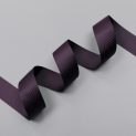 Репсовая лента, сливовое вино - shadow purple, 25 мм, Corseteria (013723)