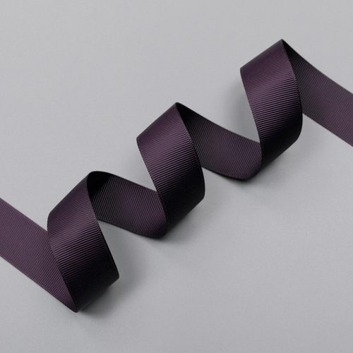 Репсовая лента, сливовое вино - shadow purple, 25 мм, Corseteria (013723)