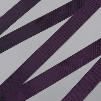Репсовая лента, сливовое вино - shadow purple, 25 мм, Corseteria (013723)