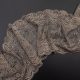 Кружево эластичное, диз 004 — светлая макадамия, 17 см, уценка (013852)