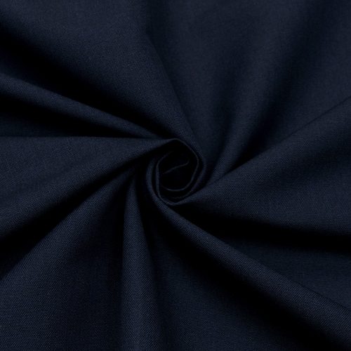 Габардин хлопковый двунитка, цвет темно-синий (013890)