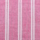 Хлопок сорочечный с добавлением льна, полосочки на розовом (013938)