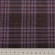 Шерсть плательная с добавлением шелка и льна, пурпурная клеточка (014020)