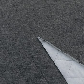 Подклад вискозный стеганый, цвет серый (014030)