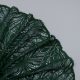 Кружево эластичное, цвет зеленый, 18.5 см, уценка (ILUNA) (014217)
