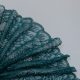 Кружево эластичное, цвет морской волны, 18.5 см (ILUNA) (014225)