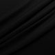 Крепдешин шелковый, цвет черный (014258)
