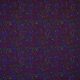 Шерсть тонкая плательная, синие колокольчики на пурпуре (014374)