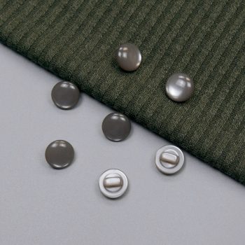Пуговицы пластиковые, каменно-серый, 12 мм (003691)