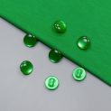 Пуговицы пластиковые, зеленый, 13 мм (003697)