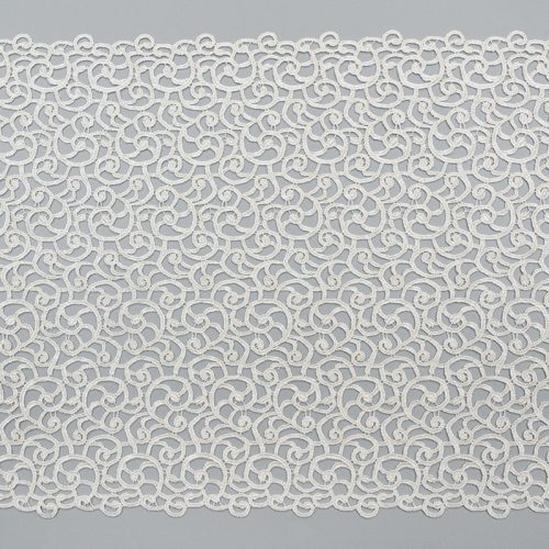 Кружево макраме, цвет айвори, 22 cм (014417)