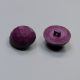 Пуговицы пластиковые,  граненый фиолетовый - полусфера, 25 мм (014451)