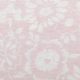 Трикотаж тонкий льняной с цветочным принтом, бледно-розовый (014497)