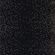 Крепдешин шелковый, кофейные цветочки на черном (014510)