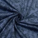 Трикотаж хлопковый набивной, сумрачно-голубой камуфляж (014526)