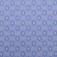 Трикотаж хлопковый с геометрическим узором, цвет голубой (014529)