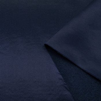 Сатин пальтовый полушерстяной, цвет темно-синий (014548)