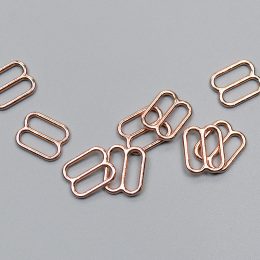 Регулятор металлический, 10 мм, розовое золото (014599)